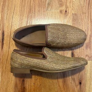 ALDO- Mens Wicker Slip Ons- 9.5